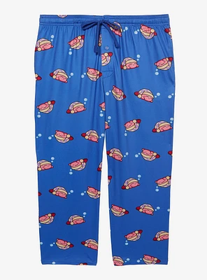 Nintendo Kirby Sleeping Allover Print Women's Plus Sleep Pants - BoxLunch Exclusive