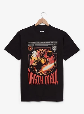 Star Wars Darth Maul Portrait T-Shirt - BoxLunch Exclusive