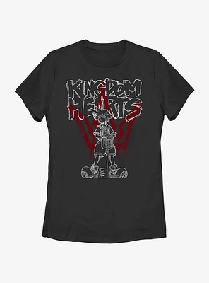 Disney Kingdom Hearts Crowned Womens T-Shirt