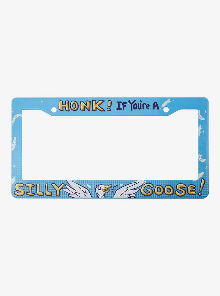 Honk If You're a Silly Goose License Plate Frame - BoxLunch Exclusive