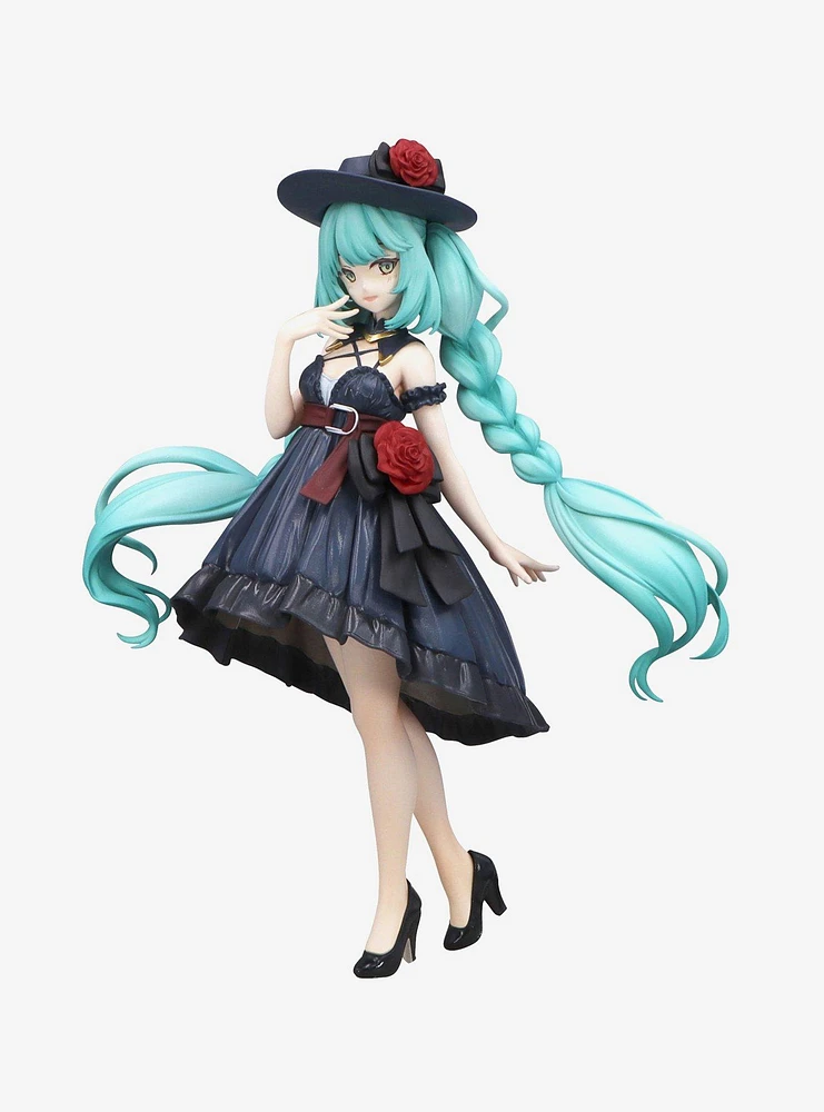 FuRyu Vocaloid Trio-Try-iT Hatsune Miku (Outing Dress) Figure