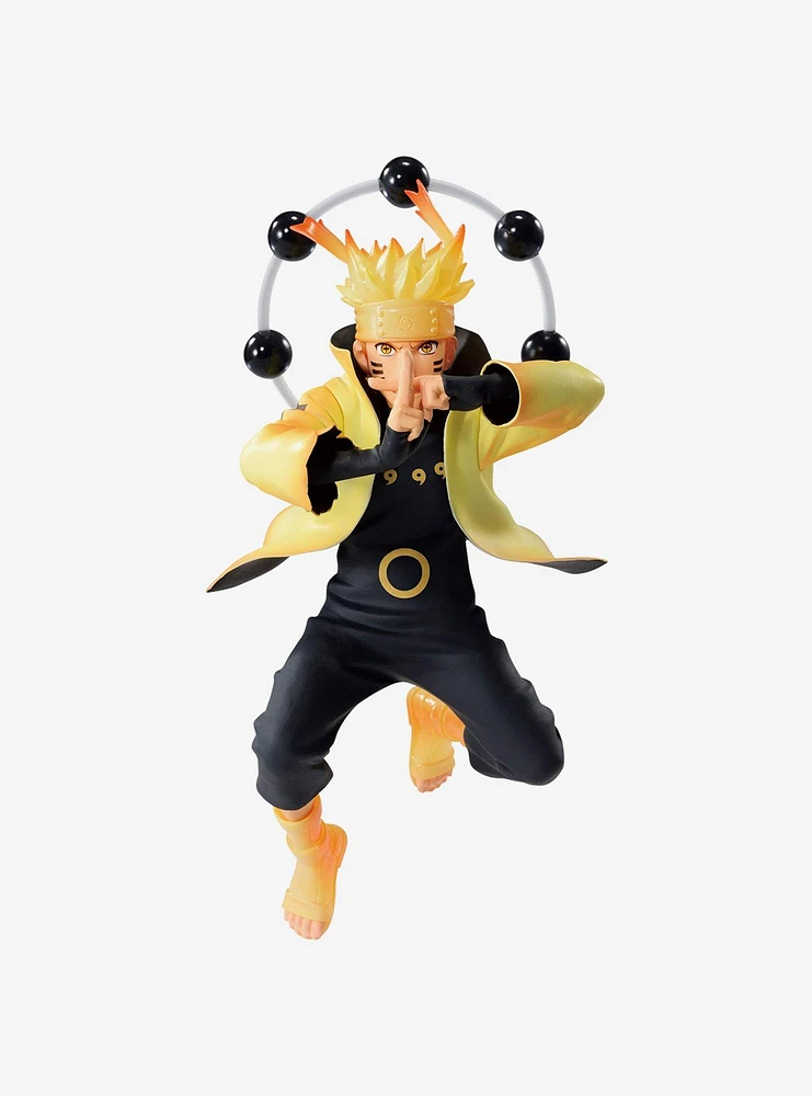 Banpresto Naruto Shippuden Vibration Stars Naruto Uzumaki (V Special) Figure