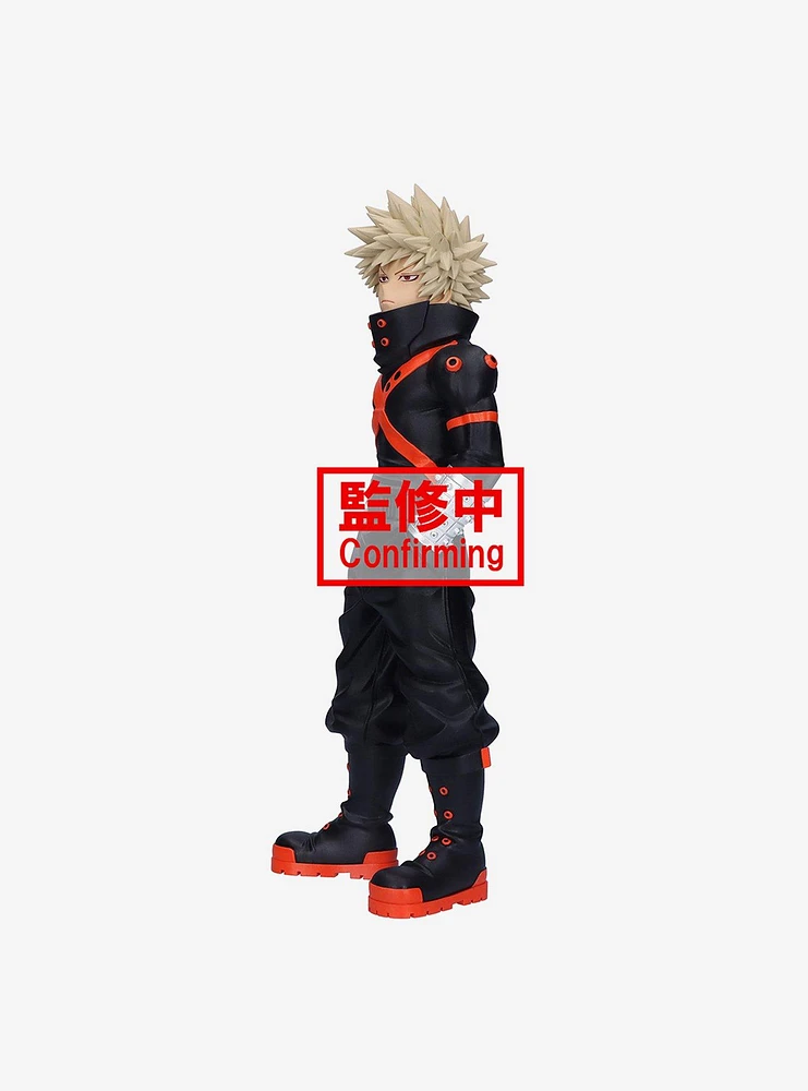 Banpresto My Hero Academia Katsuki Bakugo Figure (7th Season Ver.)