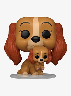 Funko Pop! Disney Lady and the Tramp 70th Anniversary Lady with Puppy Vinyl Figure