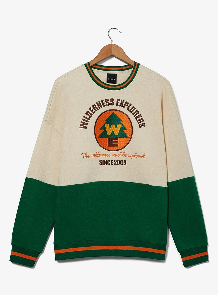 Disney Pixar Up Wilderness Explorer Panel Crewneck