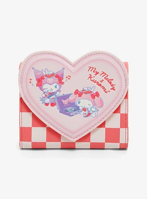 Sanrio My Melody & Kuromi Diner Zip Wallet— BoxLunch Exclusive