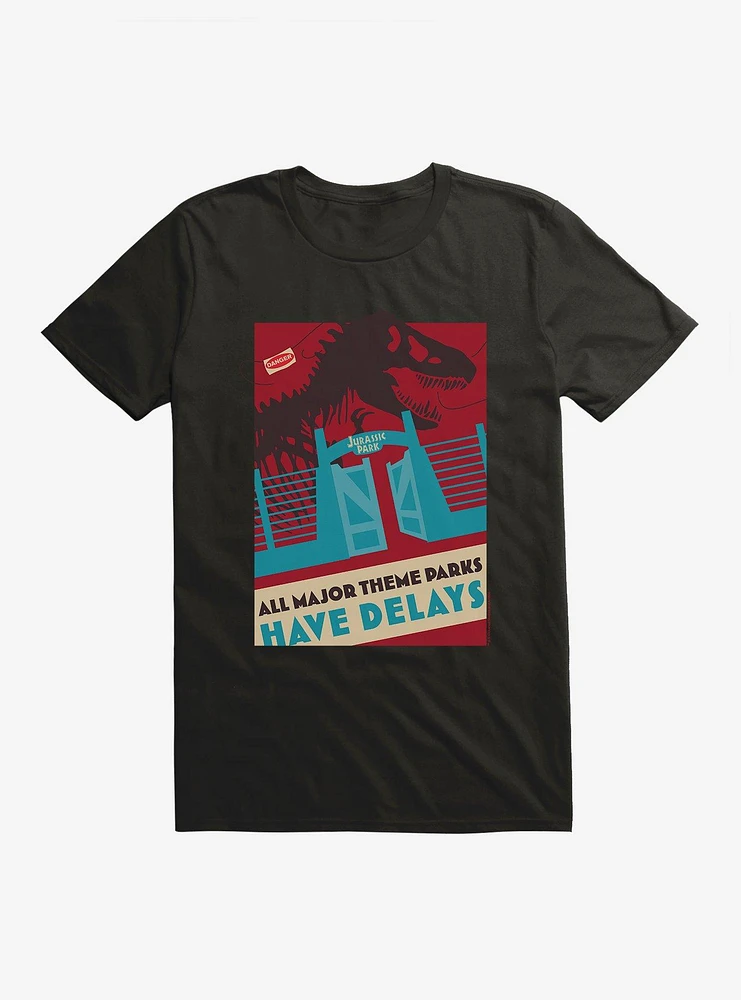 Jurassic Park Major Theme Delays T-Shirt