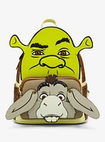 Loungefly DreamWorks Shrek Donkey & Shrek Figural Mini Backpack
