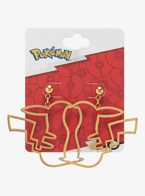 Pokémon Pikachu Silhouette Earrings - BoxLunch Exclusive