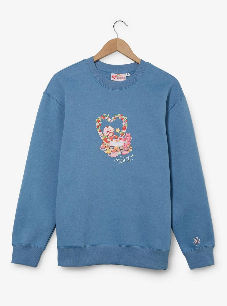 Samii Ryan Strawberry Shortcake x Care Bears & Cheer Bear Crewneck