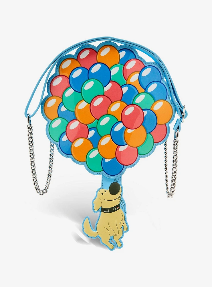 Loungefly Disney Pixar Up Dug Balloons Crossbody Bag — BoxLunch Exclusive