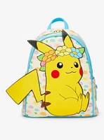 Loungefly Pokémon Pikachu Flower Crown Mini Backpack - BoxLunch Exclusive