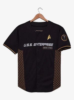 Star Trek Kirk U.S.S. Enterprise Baseball Jersey — BoxLunch Exclusive