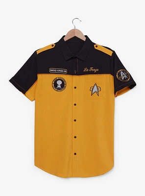 Star Trek Geordi La Forge Woven Button-Up - BoxLunch Exclusive