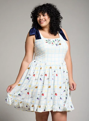 Her Universe Disney Pixar Ratatouille Food Gingham Plus Tank Dress