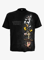 Looney Tunes Hanging Front Print T-Shirt
