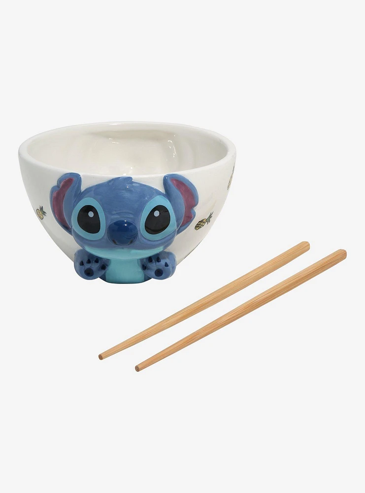 Disney Lilo & Stitch Angel & Stitch Ramen Bowl Set