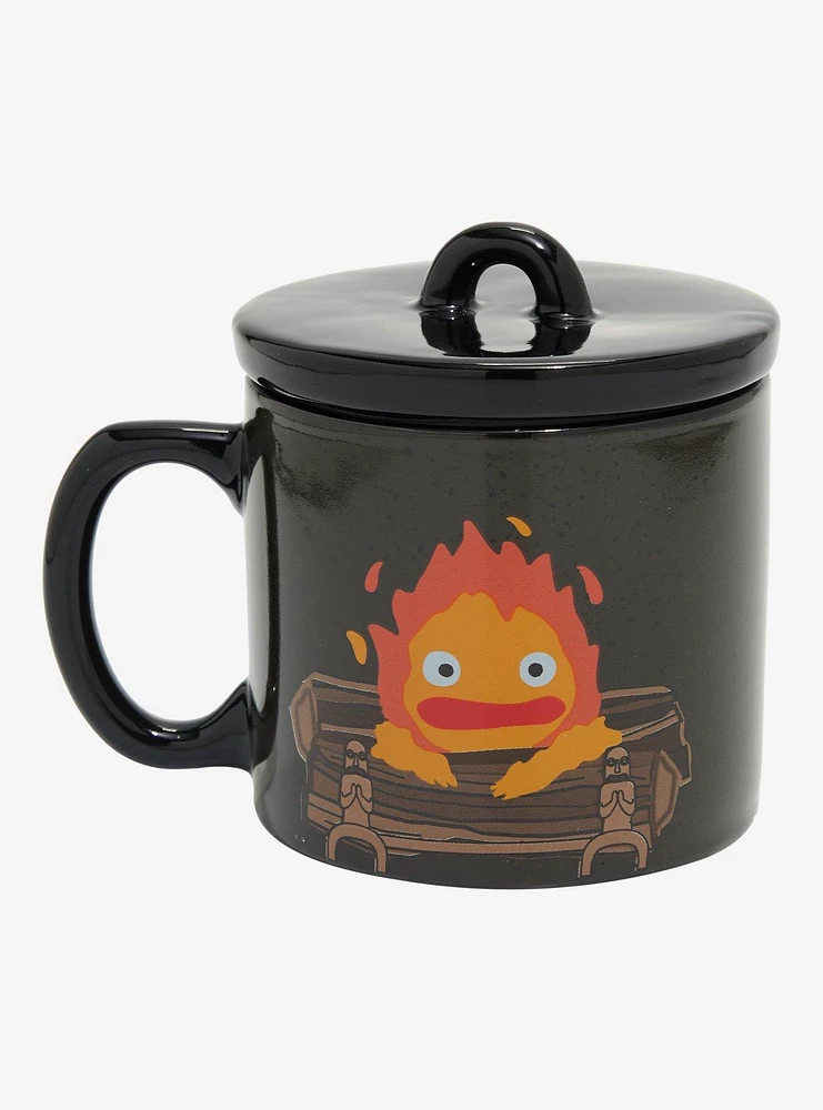 Studio Ghibli® Howl's Moving Castle Calcifer Mug with Lid