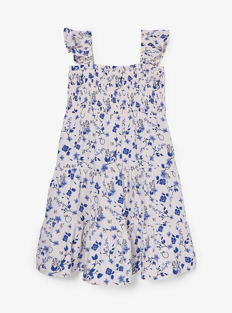 Disney Snow White and the Seven Dwarfs Floral Critters Ruffled Toddler Dress