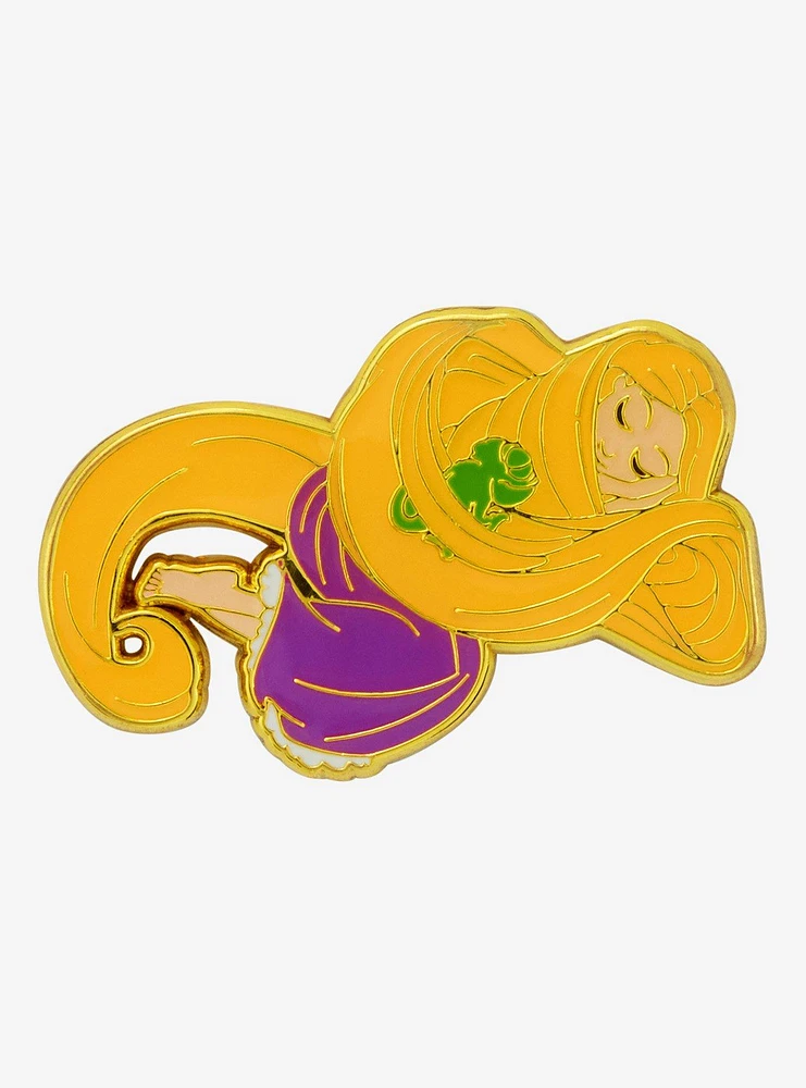 Loungefly Disney Tangled Rapunzel & Pascal Snoozing Enamel Pin