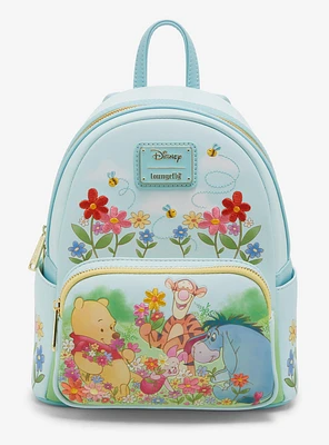 Disney Winnie the Pooh Floral Pooh Bear & Friends Mini Backpack - BoxLunch Exclusive