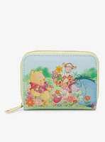 Loungefly Disney Winnie the Pooh Floral Friends Zip Wallet — BoxLunch Exclusive