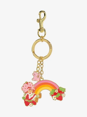 Strawberry Shortcake Rainbow Scented Multi Charm Keychain