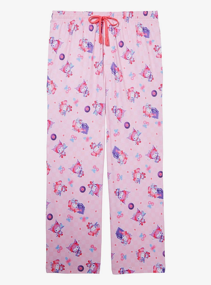 Sanrio Kuromi & My Melody Cherry Allover Print Sleep Pants — BoxLunch Exclusive