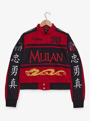 Disney Mulan Mushu Women's Cropped Moto Jacket — BoxLunch Exclusive