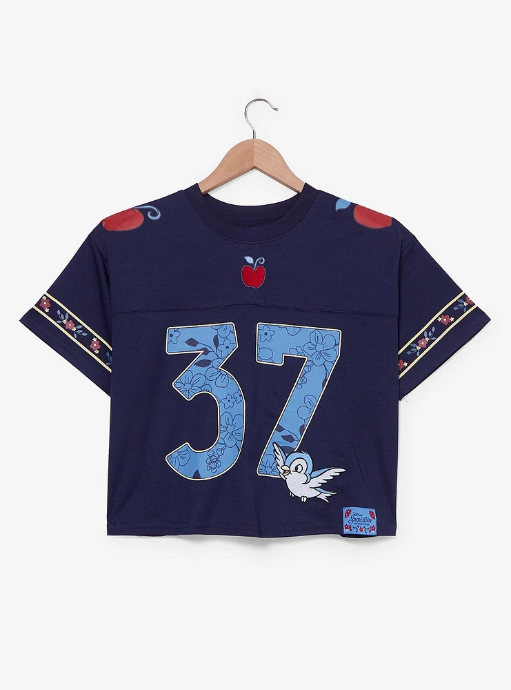 Disney Snow White and The Seven Dwarfs Cropped Women's Football Jersey - BoxLunch Exclusive