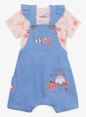 Studio Ghibli® My Neighbor Totoro Cherry Blossom Infant T-Shirt and Overall Set