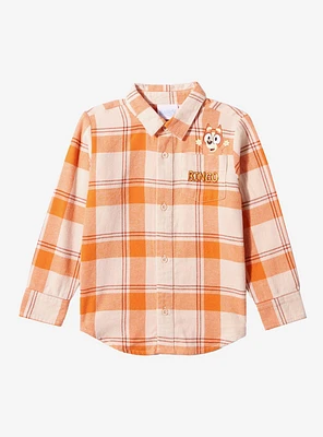 Bluey Bingo Embroidered Toddler Flannel - BoxLunch Exclusive