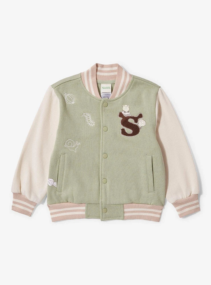 DreamWorks Shrek Icons Toddler Varsity Jacket - BoxLunch Exclusive