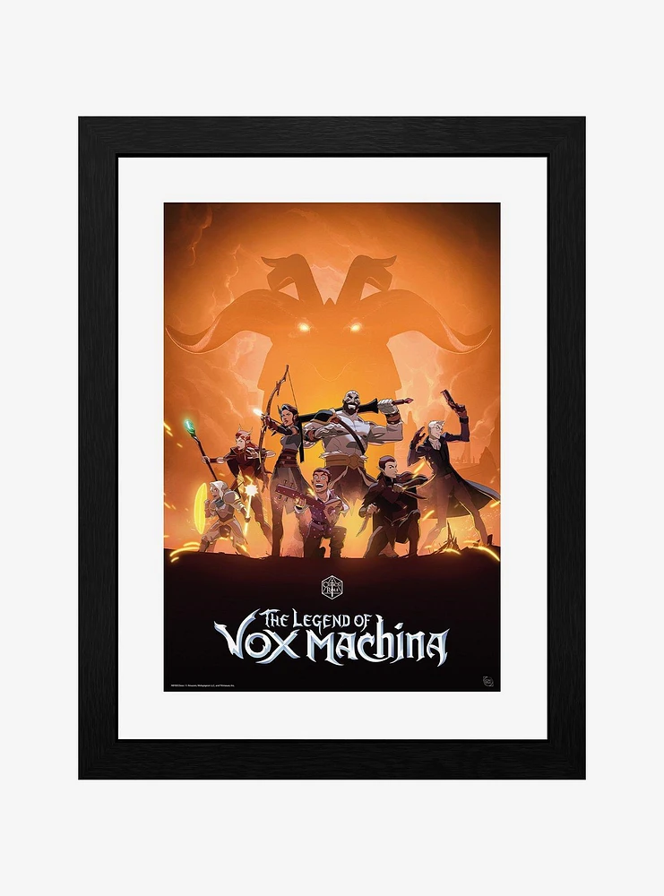 The Legend of Vox Machina Framed Poster