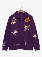 SpongeBob SquarePants Goofy Goober Icons Zippered Hoodie - BoxLunch Exclusive
