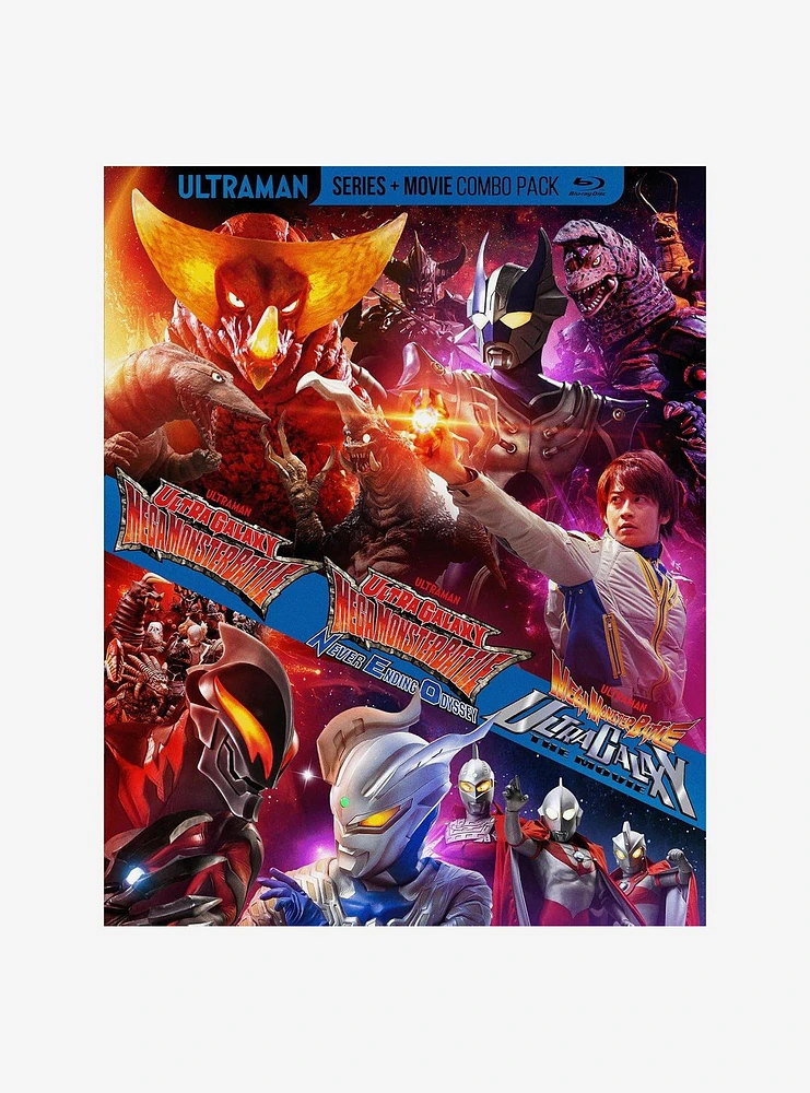 Ultra Galaxy Mega Monster Battle Series Blu-Ray