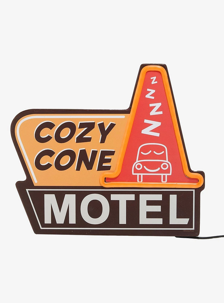 Disney Pixar Cars Cozy Cone Motel LED Wall Sign