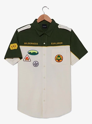 Disney Pixar Up Wilderness Explorer Woven T-Shirt — BoxLunch Exclusive