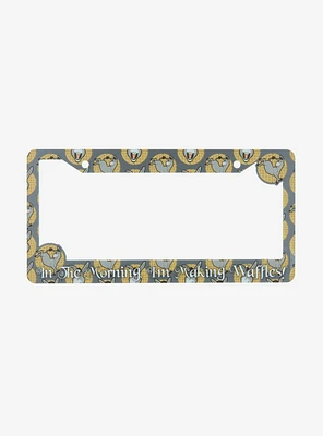 DreamWorks Shrek Donkey Waffles Allover Print License Plate Frame - BoxLunch Exclusive