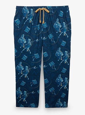Disney Atlantis: The Lost Empire Milo & Kida Allover Print Women's Plus Sleep Pants - BoxLunch Exclusive