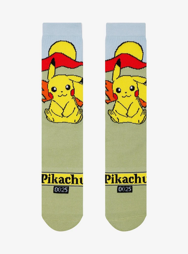 Pokémon Pikachu Scenic Crew Socks