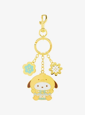 Loungefly Sanrio Pochacco Spring Costume Multi-Charm Keychain