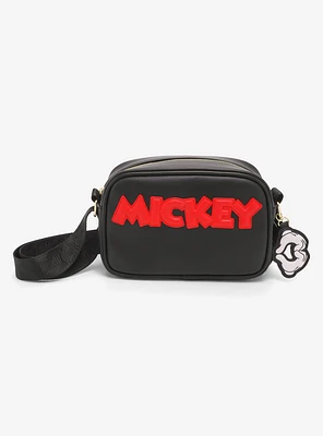 Loungefly Disney Mickey Mouse Heart Hands Crossbody Bag — BoxLunch Exclusive