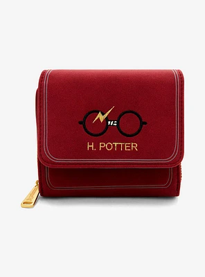 Loungefly Harry Potter Glasses Flap Wallet — BoxLunch Exclusive