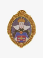 Loungefly Disney Snow White and the Seven Dwarfs Evil Queen Lenticular Portrait Enamel Pin