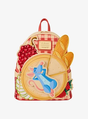 Loungefly Disney Pixar Ratatouille Remy Charcuterie Strawberry & Grape Scented Mini Backpack