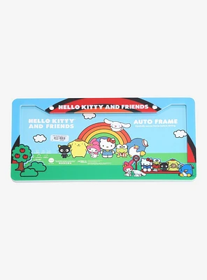 Sanrio Hello Kitty and Friends Bus Stop Scene License Plate Frame - BoxLunch Exclusive