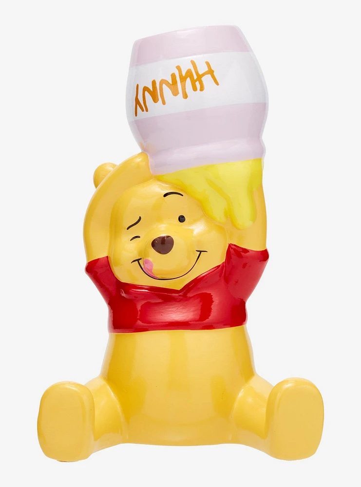 Disney Winnie the Pooh Figural Pooh Bear Coin Bank