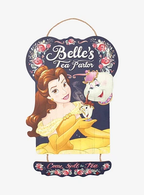 Disney Beauty and the Beast Belle's Tea Parlor Hanging Sign - BoxLunch Exclusive