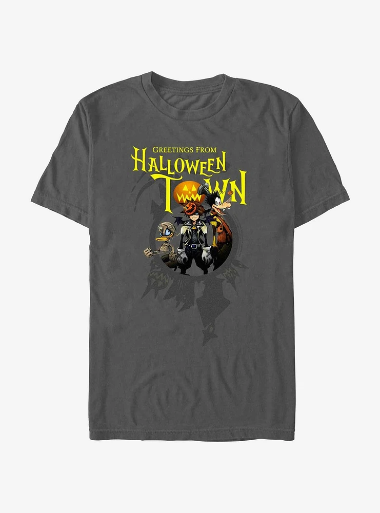 Disney Kingdom Hearts Halloweentown Garment Dye T-Shirt